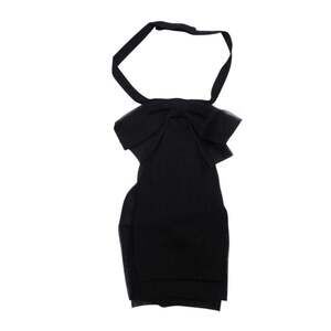 Christian Dior Silk Tulle Ribbon Tie Choker in Black for Men and Women